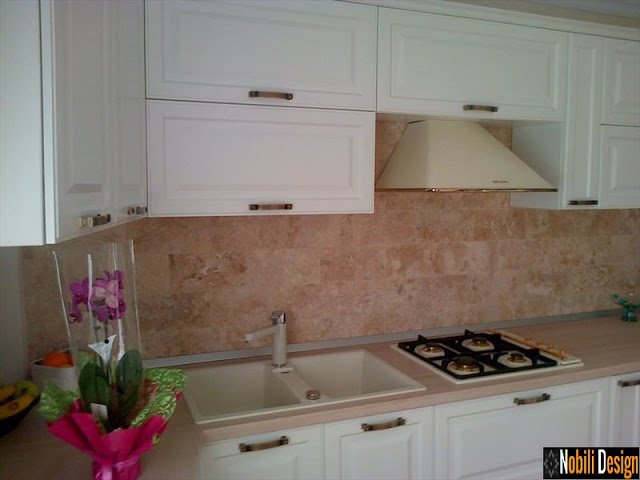 Amenajari interioare bucatarii clasice - Amenajare bucatarie clasica casa Constanta